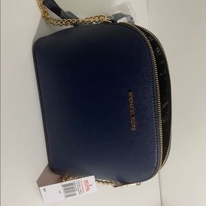 Michael Kors Jet Set Crossbody Bag Blue